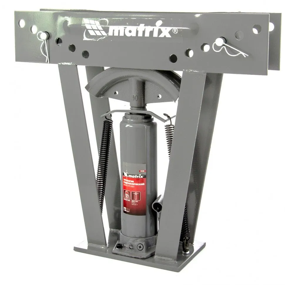 Трубогиб гидравлический, 1/2-2", 12 т, в комплекте с башмаками Matrix Трубогиб гидравлический, 1/2-2", 12 т, в комплекте с башмаками Matrix