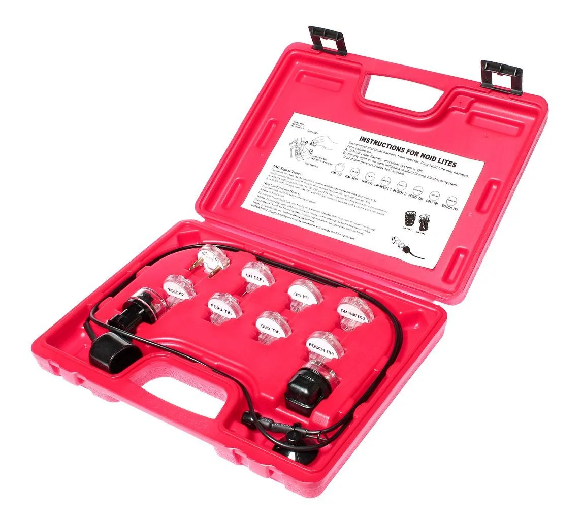 Набор индикаторов для проверки сигналов электронных систем впрыска (TBI,PFI,SCPI) в кейсе JTC купить