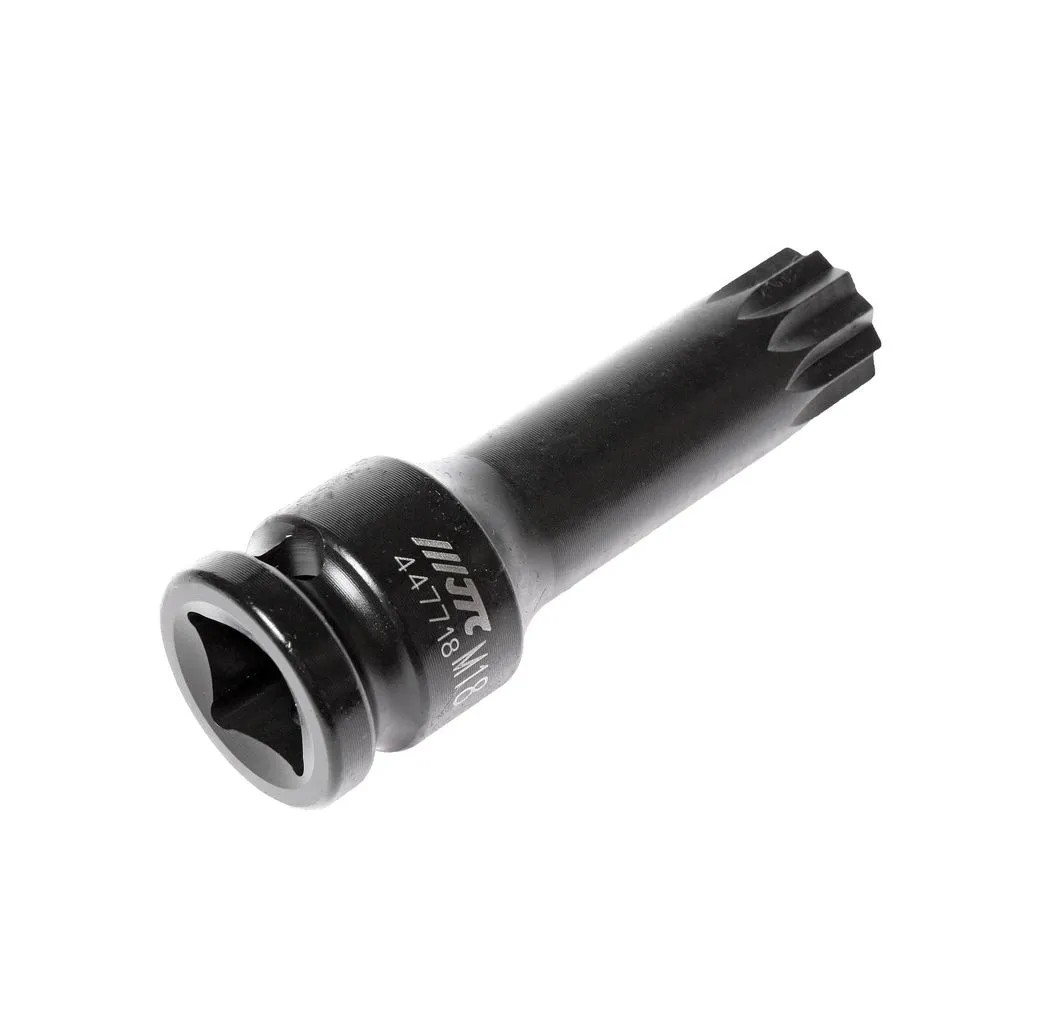 Бита-головка 1/2" SPLINE М18 ударная L=78мм JTC купить