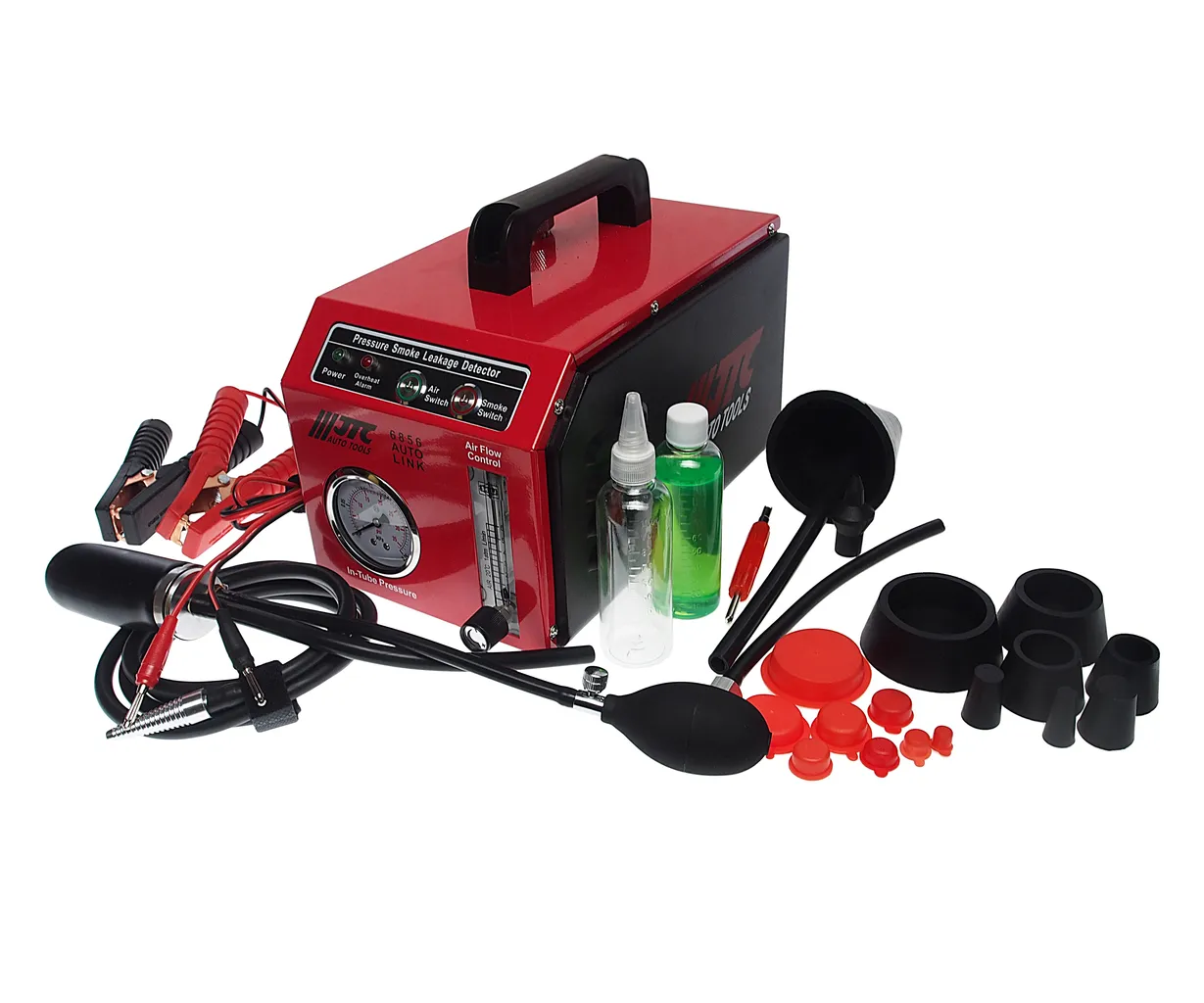 Прибор для обнаружения утечек в системе 12V (185x330x210мм) дымогенератор JTC купить