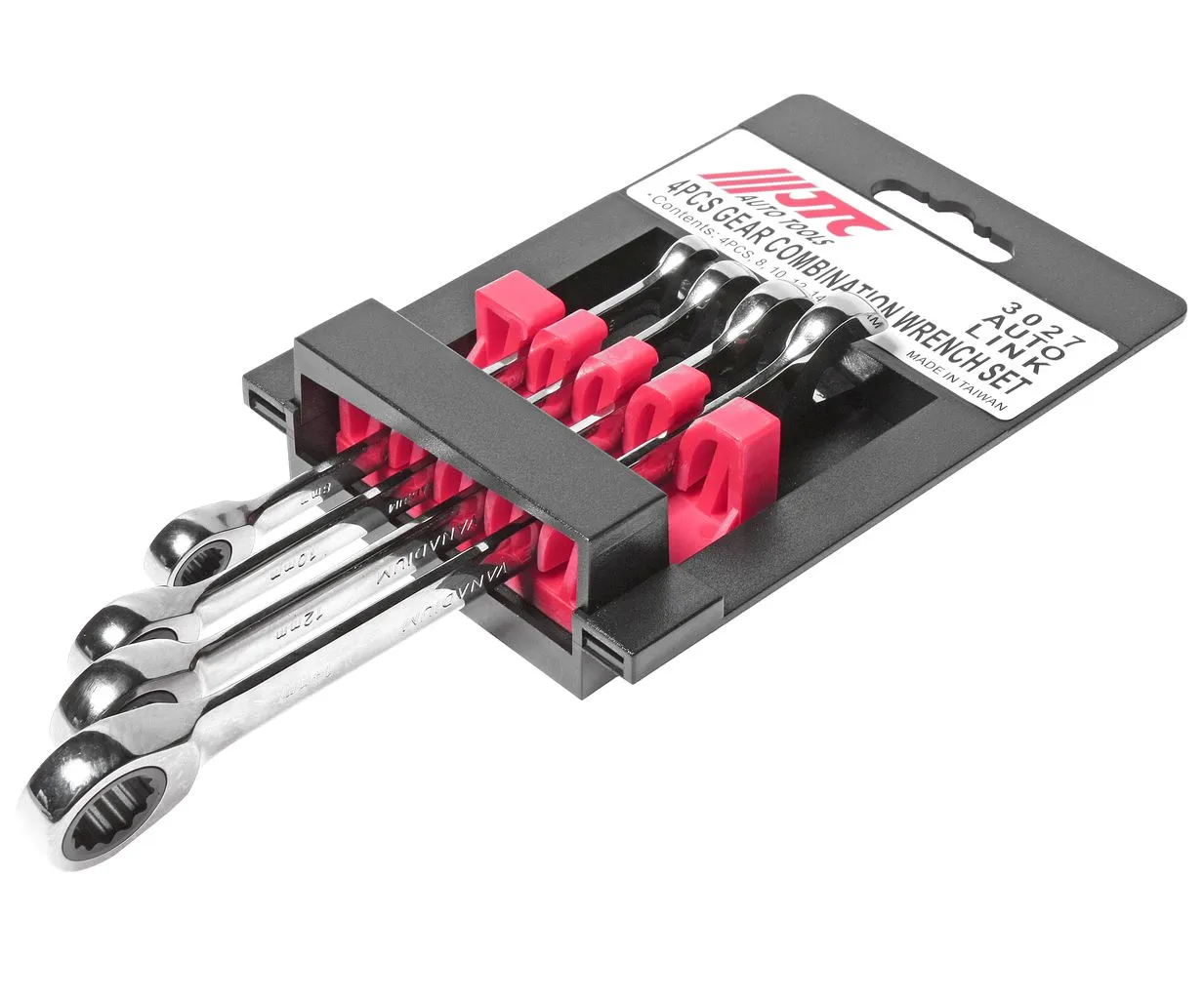 Набор ключей комбинированных 8-14мм трещоточных 4 предмета JTC купить