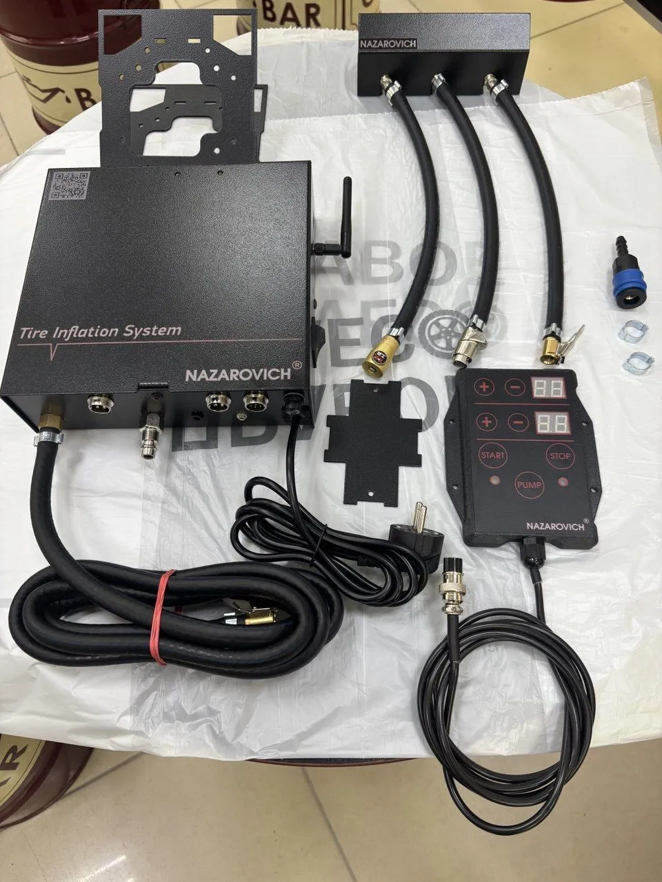 Станция подкачки колес NAZAROVICH