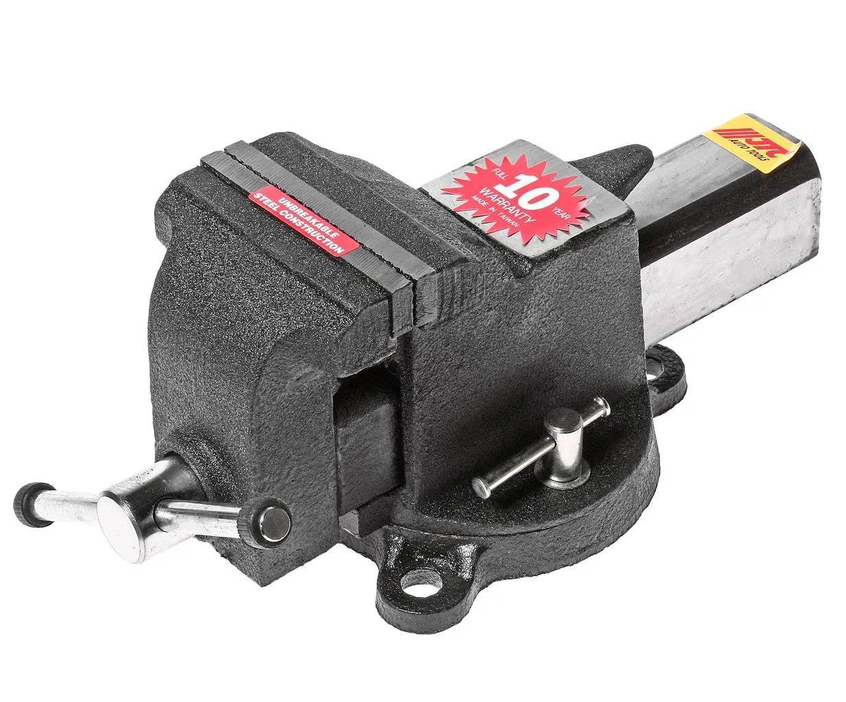 Тиски 100мм (4") поворотные стальные JTC купить