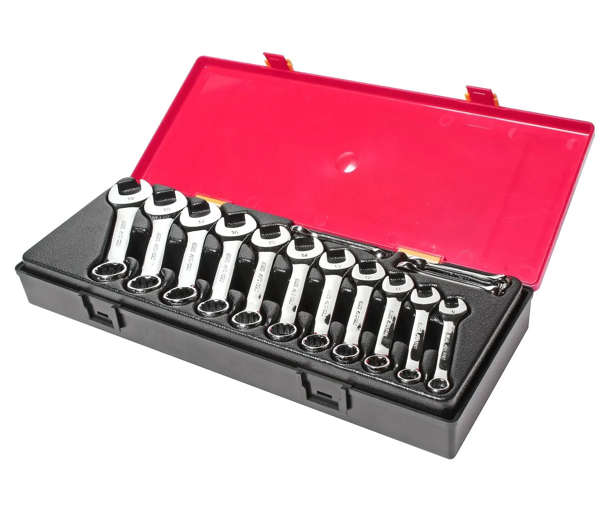 Набор ключей комбинированных 6-19мм укороченных 14 предметов в кейсе JTC купить