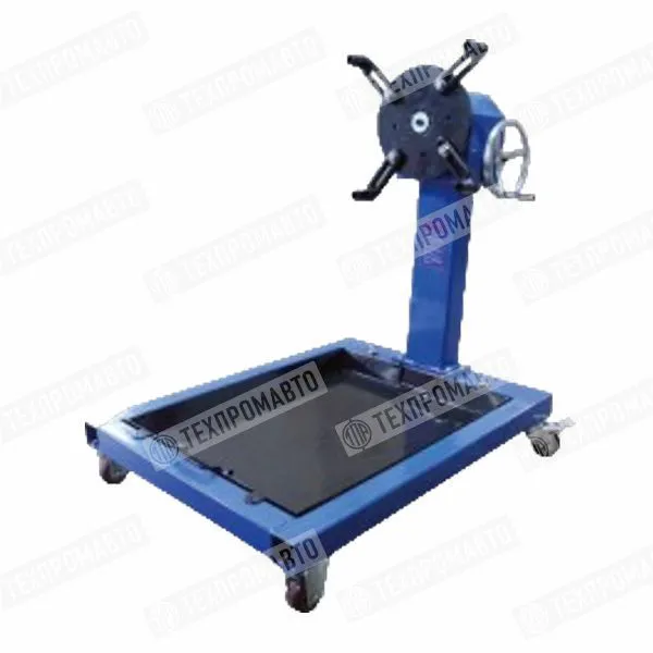 ТЕМП T63002C Кантователь двигателя с редуктором с поддоном для масла, 450 кг