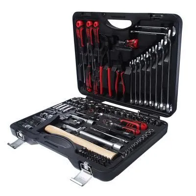 Набор инструментов 90 предметов слесарно-монтажный 1/4",1/2" в кейсе JTC