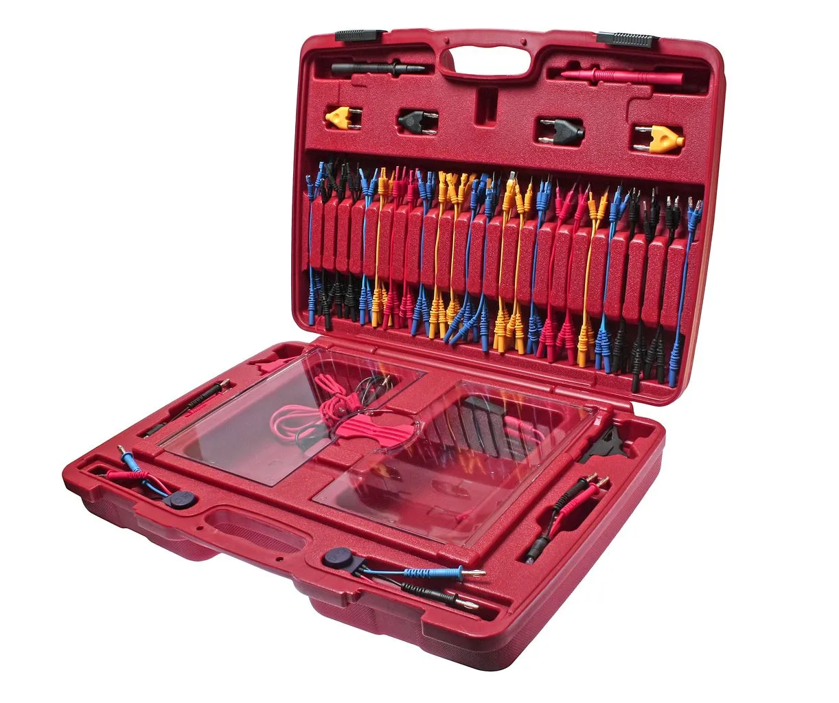 Набор коннекторов для мультиметров многофункциональный 90 предметов в кейсе JTC купить