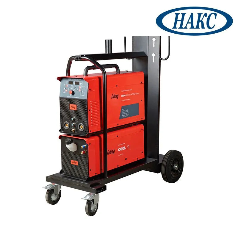 FUBAG Сварочный инвертор INTIG 320 T W AC/DC PULSE + горелка FB TIG 400W + Адаптер разъема управления 5 pin + Блок жидкостного охлаждения Cool 70 + Тележка