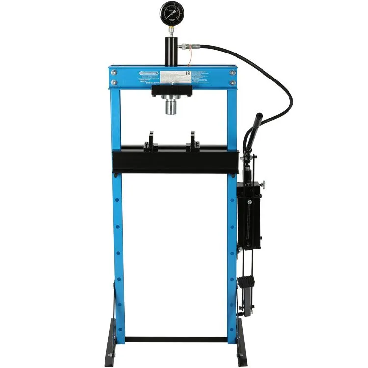 ТЕМП T61212F Пресс гидравлический напольный с ручным и ножным приводом, 12 т