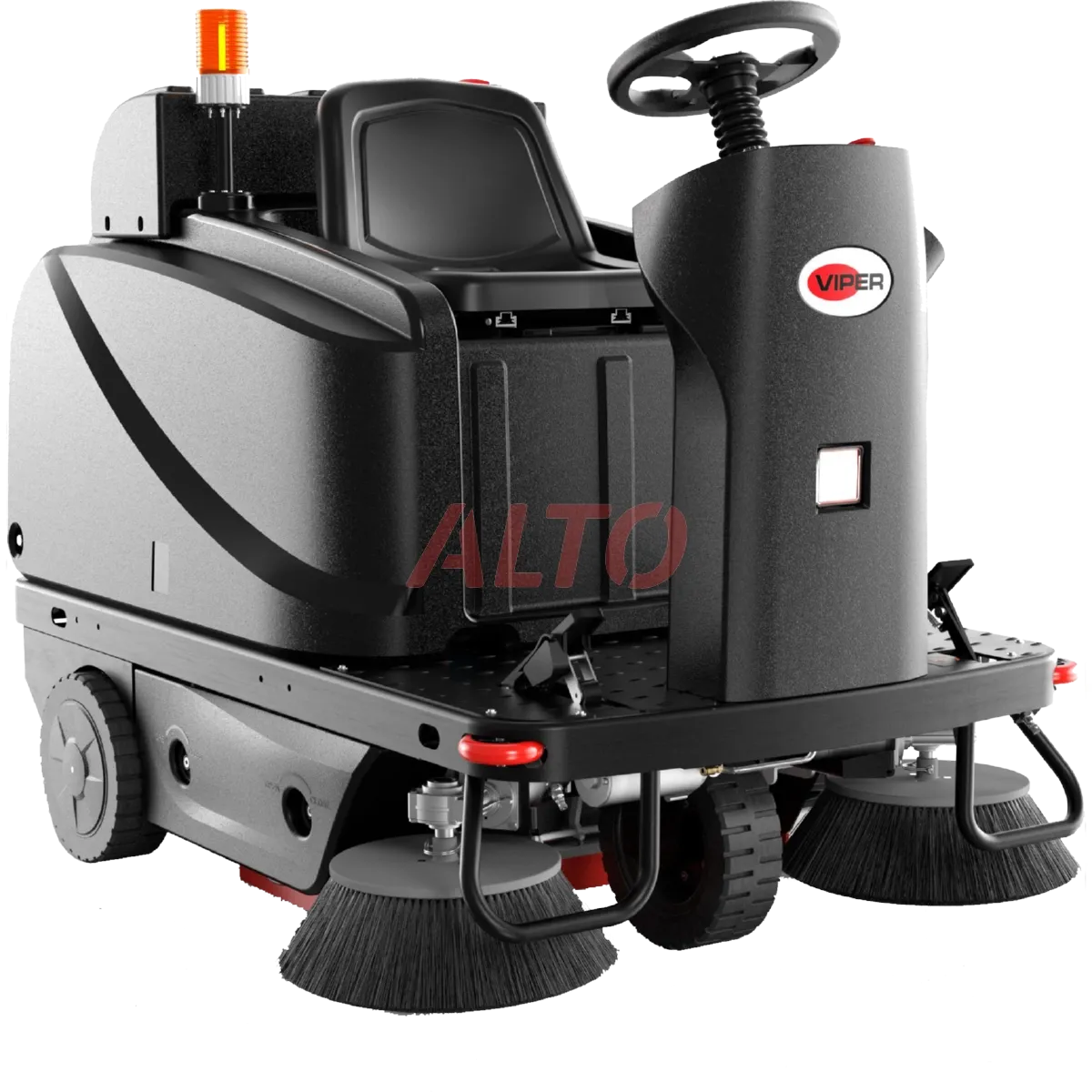 Подметально всасывающая машина с местом оператора ROS1300