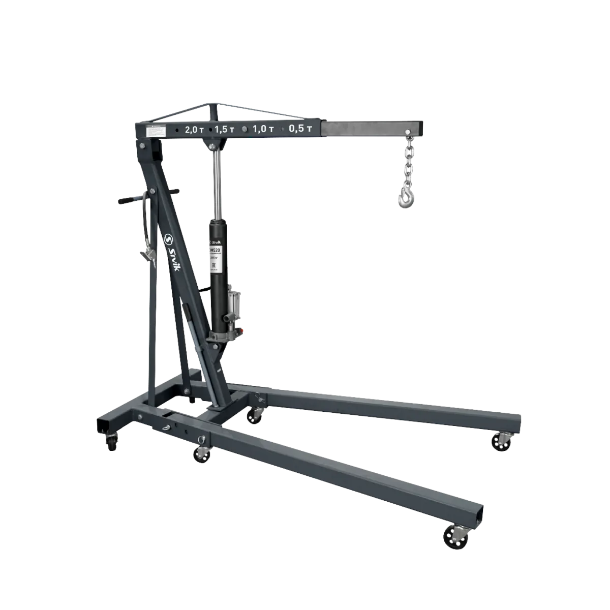 Кран гидравлический, г/п 2,0т ОМ520