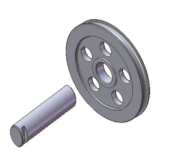 Шкив для четырхестоечного подъемника, диаметр отверстия 41мм купить