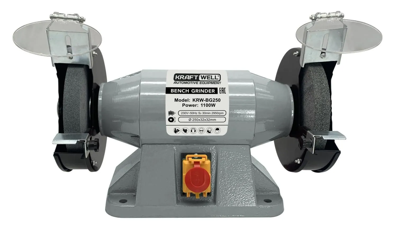 KraftWell KRW-BG250 Заточной станок 250 мм купить