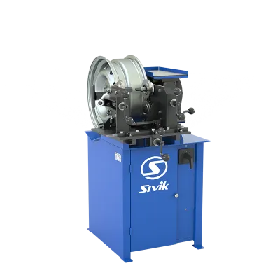 Стенд для правки автомобильных дисков Титан ST/17 380В Синий RAL5017