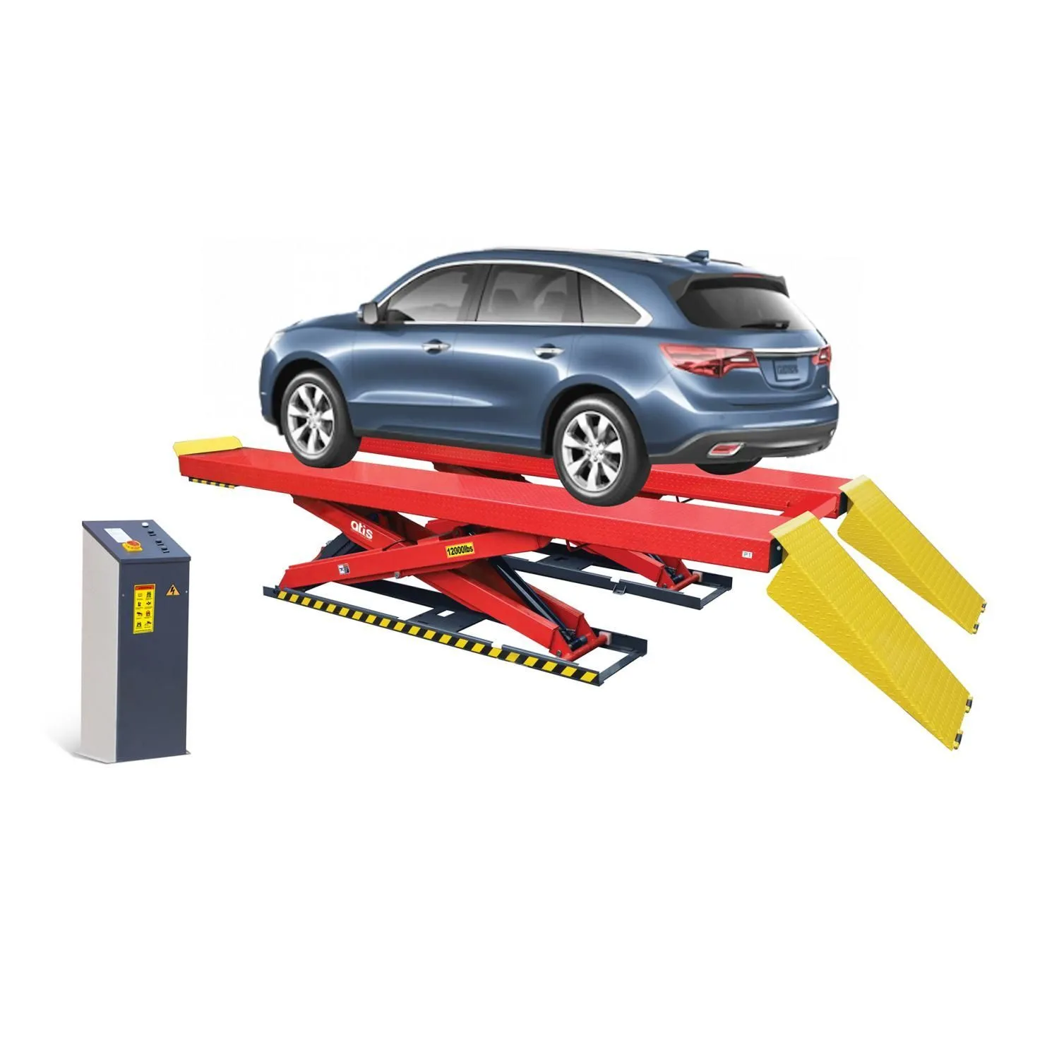 Электрогидравлический подъемник X550 Подъемник ножничный слесарный 5,5 т.