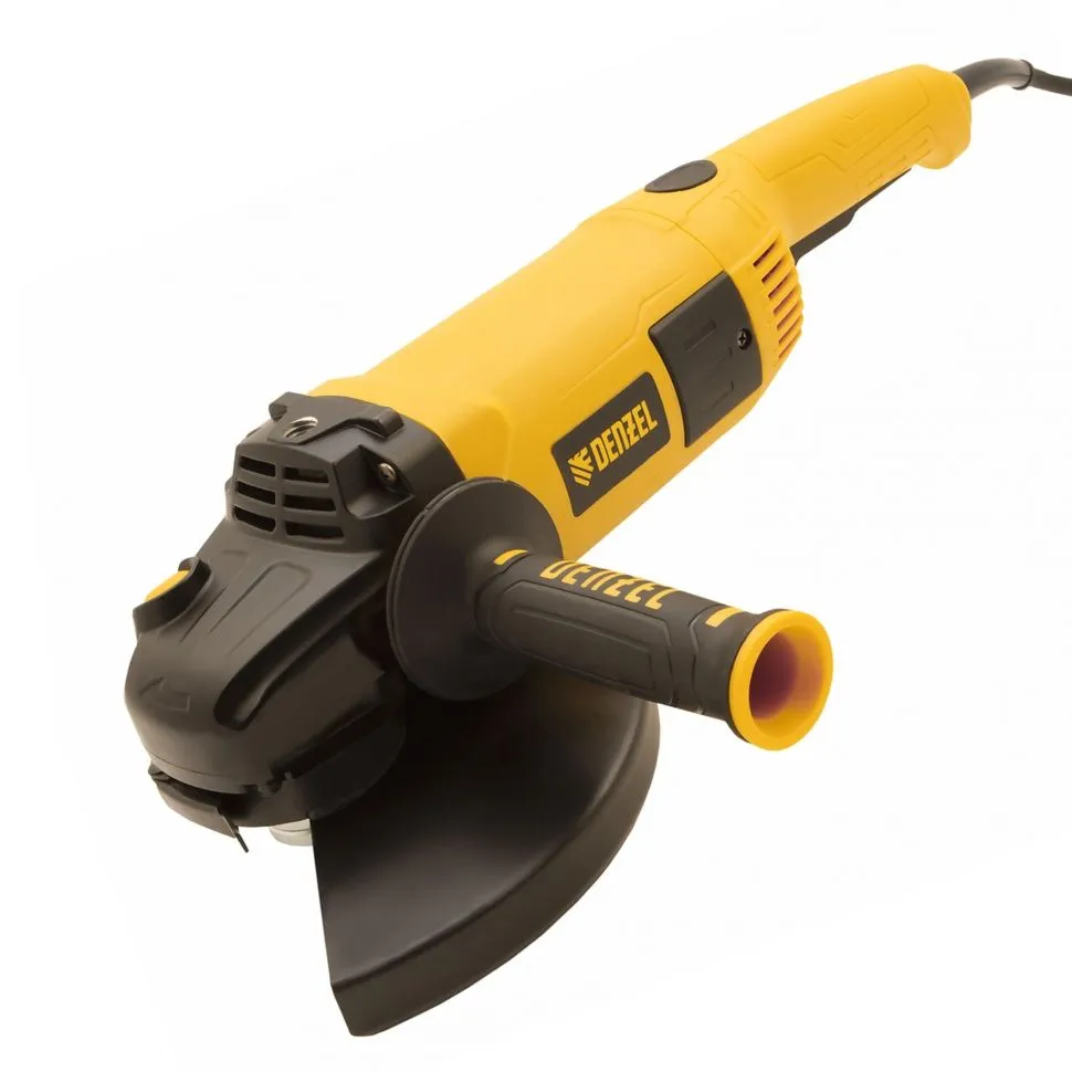 Машина шлифовальная угловая AG230-2400, 2400 Вт, 230 мм, 6000 об/мин Denzel купить