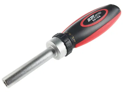 Отвертка реверсивная для бит 1/4" из набора JTC-5610 JTC