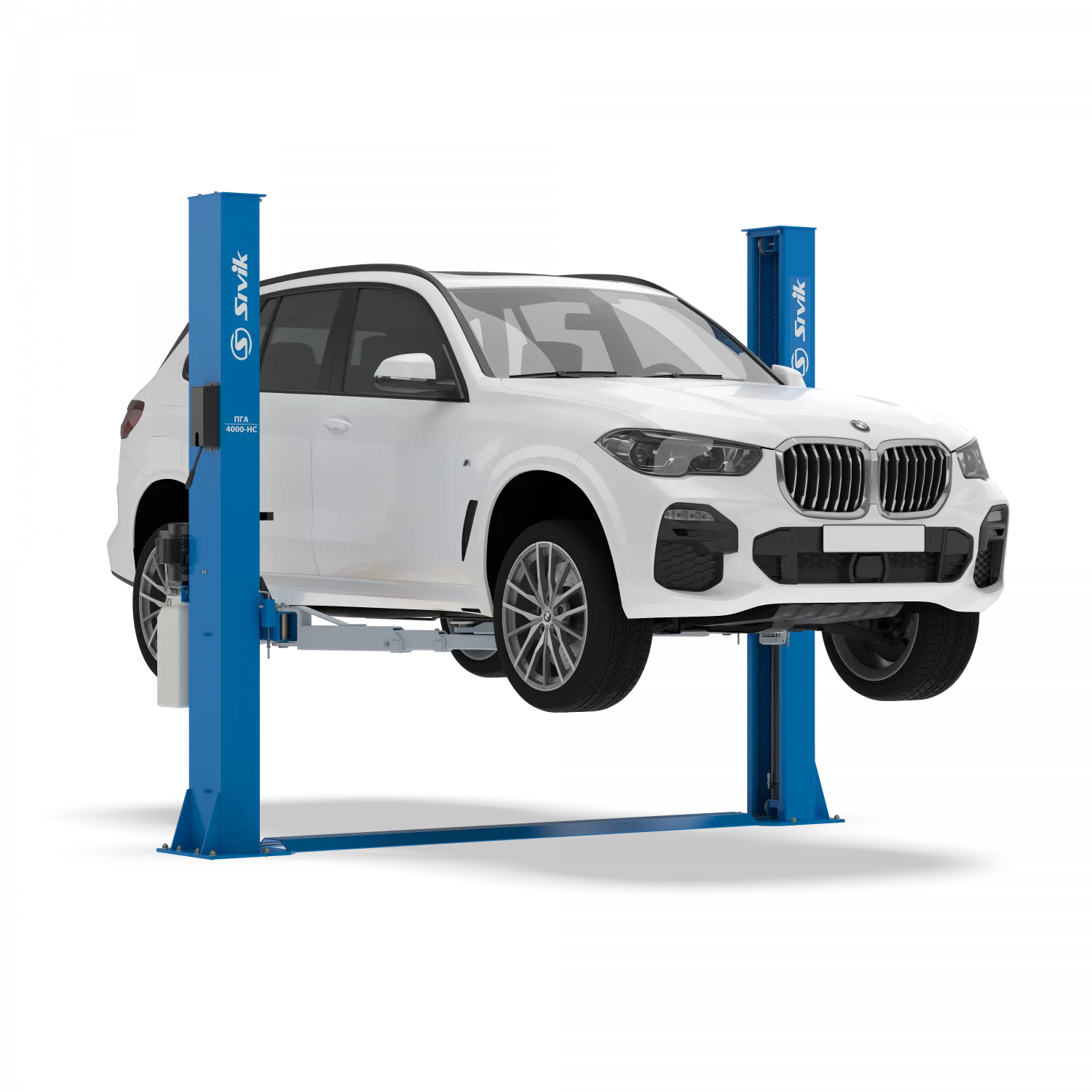 Электрогидравлический подъемник Двухстоечный электрогидравлический подъемник ПГА-4000-НС