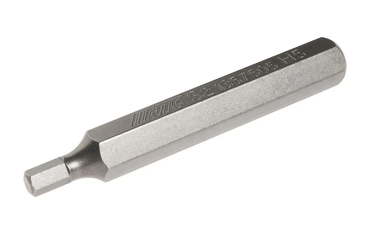 Бита HEX H5х75мм 10мм 6-ти гранная удлиненная S2 JTC купить