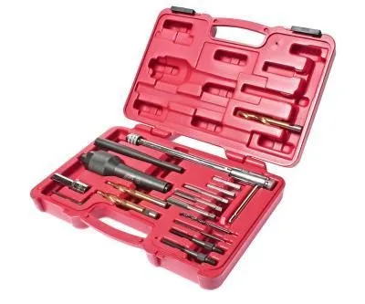 Набор инструментов для демонтажа свечей накаливания 17 предметов в кейсе JTC