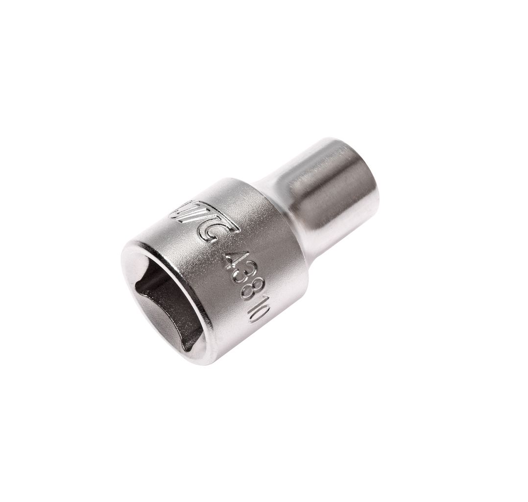 Головка торцевая 1/2" 10мм L=38мм JTC фото товара COMPASS MARKET Головка торцевая 1/2" 10мм L=38мм JTC купить